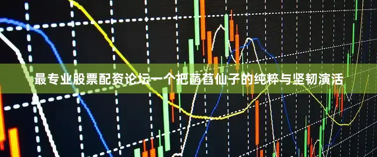 最专业股票配资论坛一个把菡萏仙子的纯粹与坚韧演活